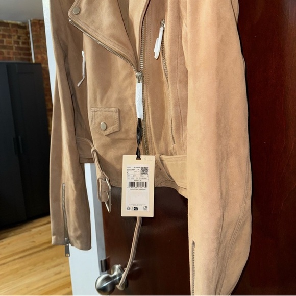 Mango Jackets & Blazers - MANGO Tan 100%  Suede Jacket